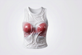 KukuLondon Wetlook Tank Top - Red Bra